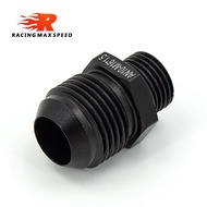 High Quality Aluminum Alloy Universal Male 10 AN 10 to M16x1.5 M18x1.5 Metric straight fitting CAR O