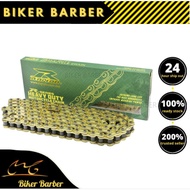 [READY STOCK] RAPIDO O-RING CHAIN HUO 428-132L/428-124L/415-132L/415-124L CHAIN 428 HEAVY DUTY