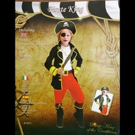 Children Halloween Costume Drag PARTY PARTY Cosplay Pirate Captain Costume Children Pirate Captain