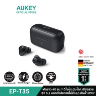 AUKEY EP-T35 Portable Sport True Wireless Earbuds หูฟังสปอร์ต หูฟังไร้สาย  10mm driver Bluetooth 5.1 IPX7 รุ่น EP-T35