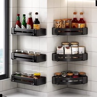 Rak Sudut Dapur Kamar Mandi Toilet WC Paket lengkap skrup fiser lem lengkap multifungsi tempel hangi