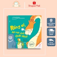 Bilingual ehon book - Dragon, wait for a little! | Books for 1 year old children - brain development