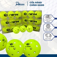 E Win Brand Pickleball Competition Standard, 40 Solid Molded Holes, High Durability