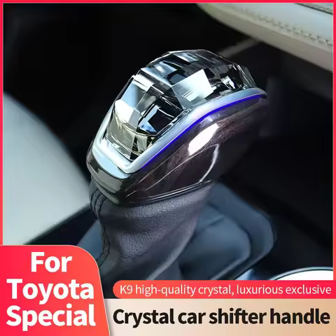 Replacement Crystal Gear Shift Knob For Toyota Highlander RAV4 KLUGER VENZA HARRIER Modified Car Gea
