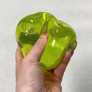 Green Apple Squishy Toy Slow Rising Moldable Stress Soft Decompression Mochi Relief Gift U8n2
