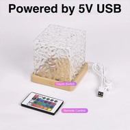 {CTT Lights} Ocean Lamp Water Light Projector - Water Ripple Projector Light Cube Aurora Northern Li