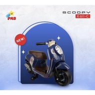 Mainan Anak Motor Aki Listrik Honda Scoopy Anak M999,Mainan Motor