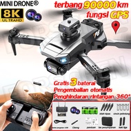 drone jarak jauh 3000000km MINI drone kamera jarak jauh gps 8K jarak jauh Pengembalian Dual Kamera 3