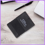 For PS2 128MB Memory Card Data Stick Game Memory Card Game Storage Card for Playstation 2 [countless