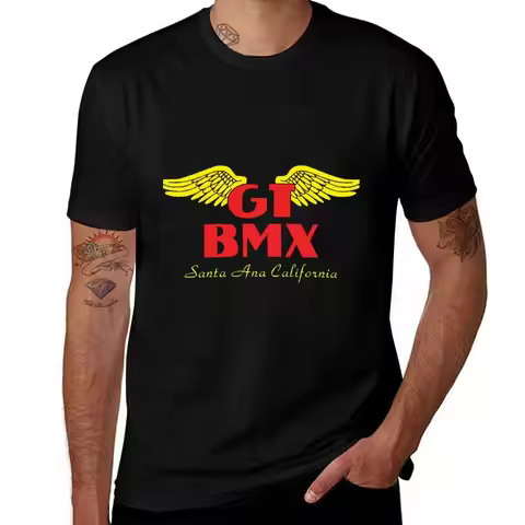 GT BMX Wings - Santa Ana California - Red T-Shirt t shirt man designer cotton t shirts man 100% T-Sh
