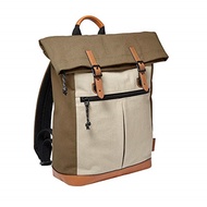 Fossil Men s Buckner Khaki Rolltop Backpack Bag