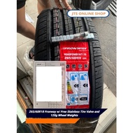 ♞,♘,♙,♟265/60R18 Fronway w/ Free Stainless Tire Valve and 120g Wheel Weights (PRE-ORDER)