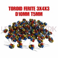 10X FERITE TOROID MAINTOR CORE 3X4X3 CORE CORE D10MM T5MM - TOROID CORE GET 10PCS
