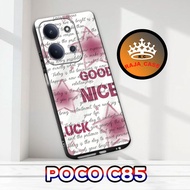 Rc8/Softase rubber poco C85 - Cute Motif - Case poco C85 - Casing poco C85 - Silicone poco C85 cool 
