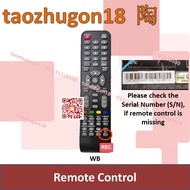 Original Dawa (WB) LED Smart TV Remote Control WB-24H8 WB-32H8 WB-40H8 WB-40H8A WB-43H8 WB-50H8 WB-5
