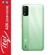 Itel A26 Phone | 2GB RAM + 32GB ROM |  5.7 DISPLAY |  LOCAL SUPPLIER WARRANTY 1 YEAR