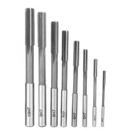 8Pcs Chucking Reamer H7 Machine Reamer Set 3-10mm Straight Shank Chucking Reamer Metal Cutter Tool