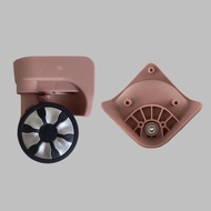 YT-A07/A78 Double Wheels Luggage Replacement Casters 360° Swivel Silent Travel Suitcase Wheels