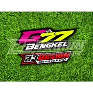 G77 STICKER WORKSHOP STICKER G 77