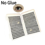 32Rows Large Capacity Glue-free False Eyelashes Natural Wispy Cluster Lashes Extension Professional