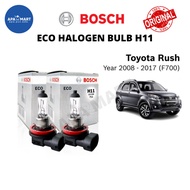 BOSCH Eco H11 Halogen Headlamp Bulb 12V 55W H11 Bulb for Toyota Rush 1st Gen F700 (Year 2008-2017) M