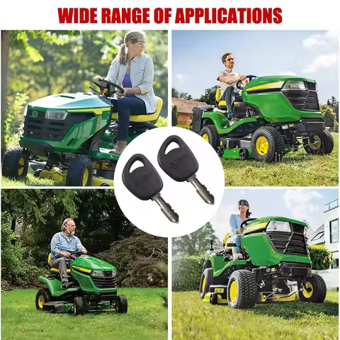 Gx24332 Gy20680 lgnition Keys For Compatible with John Deere D100 D105 D110 D120 D130 D140 D150 D155