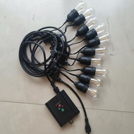 Outdoor String Lights Waterproof Lantern String Lights light-emitting diode Decorative Lights for Pa