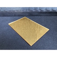 Acrylic Sheet Gold &amp; Silver mirror