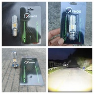 H6 12 LED 2-sided AC DC main motorcycle light bulb for automatic scooters, premium quality XENOS H6 