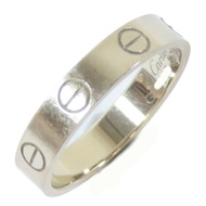 CARTIER 18K白金Love Ring戒指Cartier#51/US#5.5