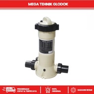 Chlorine Tablet Dispenser Chemical Feeder In-Line 2kg Emaux CL-01