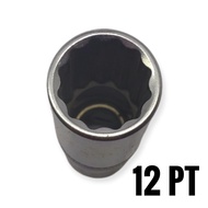 MATA SOCK CHROME PANJANG 16MM KUNCI SOK ECERAN 16 MM MATA SOK DEEP SOCKET CHROME VANADIUM