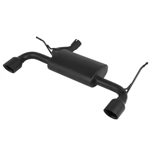 Dual Outlet Exhaust Kit Auto Parts Accessories Exhaust System Kit Exhaust Pipe Muffler System for Je