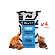 CanDo - CanDo 生酮棒 - 杏仁醬及朱古力碎味 (4條)