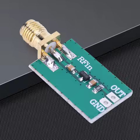 RF AM FM Envelope Detector 0.1-3200MHz Amplitude Detection Board 20dBm Discharge Detector Module R=1