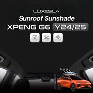 Luxesla Vacuum Sunshade XPENG G6 Roof Glass Suede Material Premium