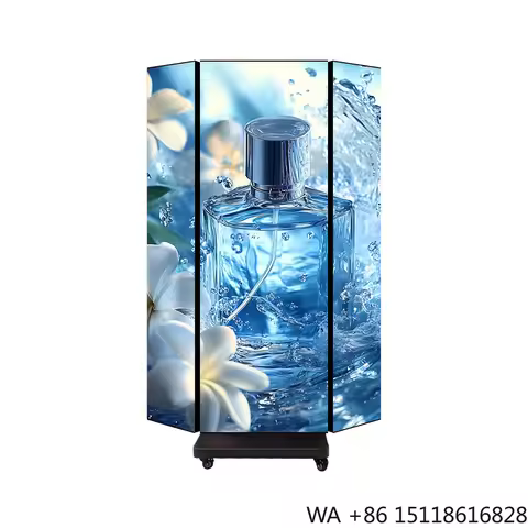 Double Sided Digital Advertising Led Poster P1.25 P1.5 P1.86 P2.5 Led Display Screen Floor Stand Led