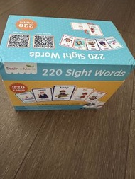 Sight words 220 英文認字卡Saalin x Maila