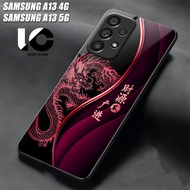 Softcase SAMSUNG Galaxy A13 4G Casing SAMSUNG Galaxy A13 5G Case Glossy Casing Shiny Glass Protector