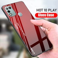 INFINIX HOT 10 PLAY - Softcase Glass Kaca - S27 - Casing Hp - INFINIX HOT 10 PLAY- Pelindung hp-Case Handphone - SoftCase Kaca INFINIX HOT 10 PLAY -