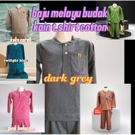 baju melayu budak kain t.shirt borong dan runcit