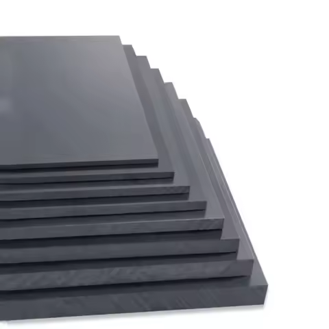 Thickness 2-30mm Gray PVC Board Plastic Corrosion Resistant Hard Plate For Electronic Equipment100x2