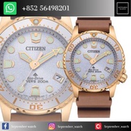 Citizen Promaster 鍍金銀盤光動能潛水女錶 EO2022-02A 100% 全新 持商業登記|正品正貨 一年保修