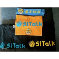 51TALK WITH CLAP TSHIRT FOR ESL TEACHING UNISEX