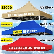 【No Tan Even At 40°C】 6x6 8x8 6x10 10x10 10x1510x20 10x10Ft canopy kanopi 10 x 15 kanopi 8x8 kain ka