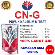 CNG Pak Tani 1 Kg Pupuk Kalsium Nitrat Calcium CN-G Kemasan Pabrik Hidroponik Green House Grade Caln