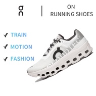 100% On Cloudmonster Sneakers White Running Shoes Men Women Training Shoes FEVQ GU4I