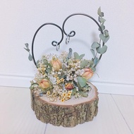 Engagement wedding ring holder, party decoration
