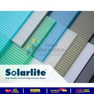 TERLARIS SOLARLITE 5MM ATAP POLYCARBONATE - 1/2 ROLL SELAMAT DATANG DI SHOFU STORE