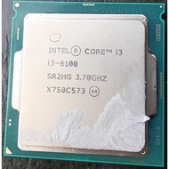 (used)Intel Core i3 6100/6100T Processor LGA 1151 3.7GHz 3M Cache Dual-Core 51W Lyczar Desktop CPU
